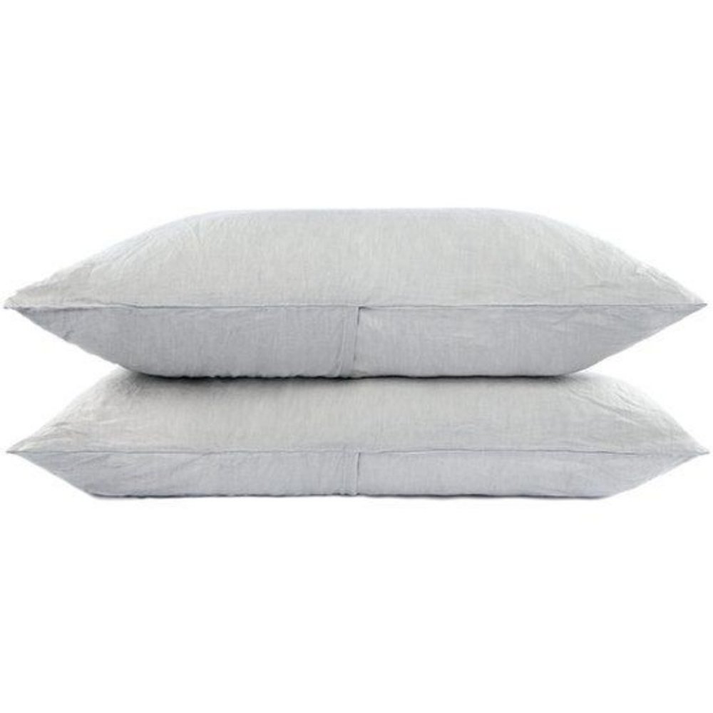 Bokser Home 100% French Linen Pillowcase Set